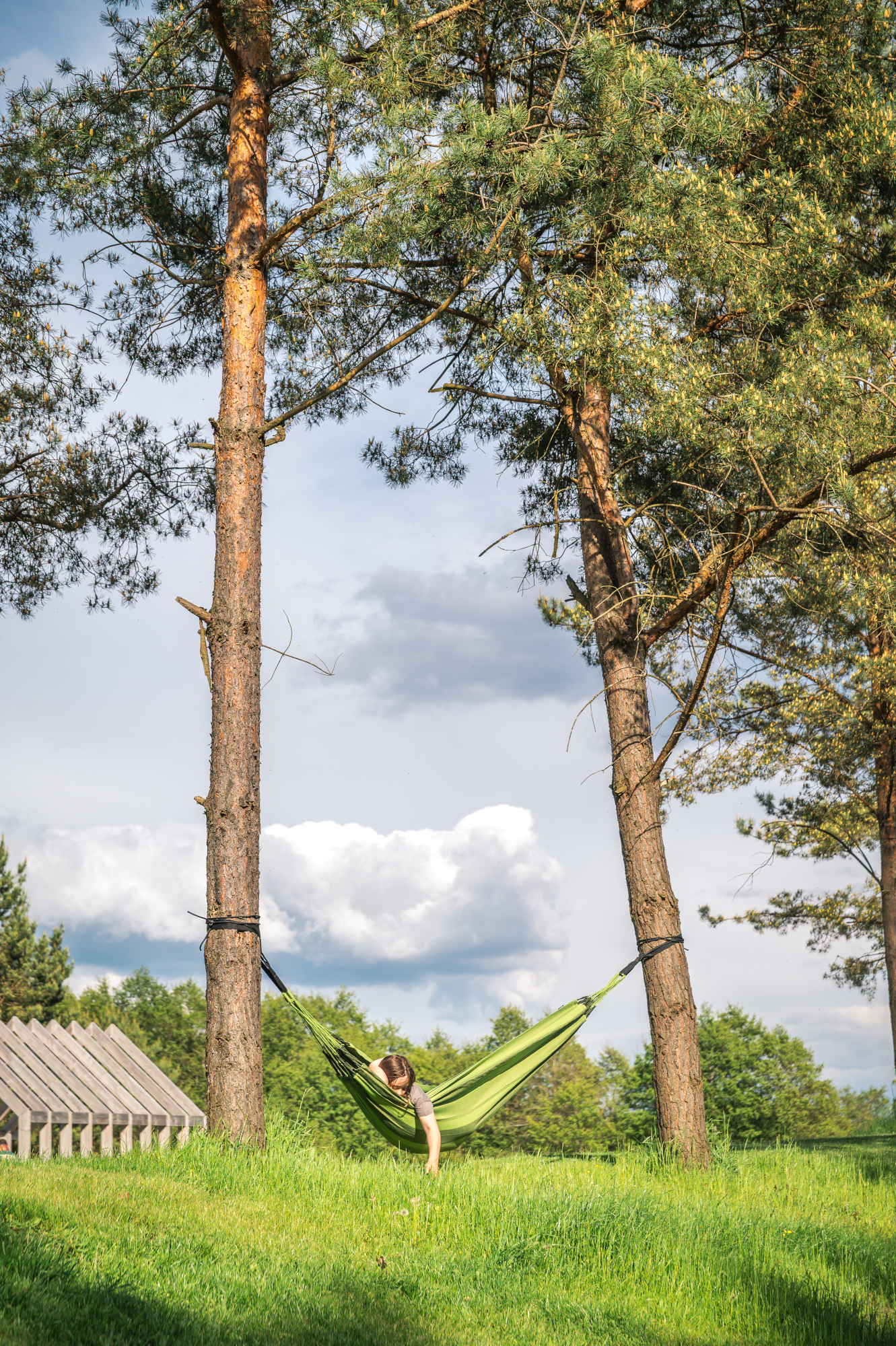 Dzieci bawiące się na świeżym powietrzu - Rezerwat Łukta Mazury
